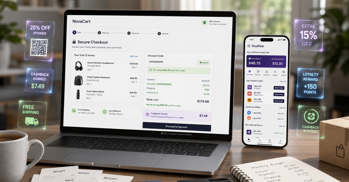 How to Use Digital Coupons & Save Money Online
